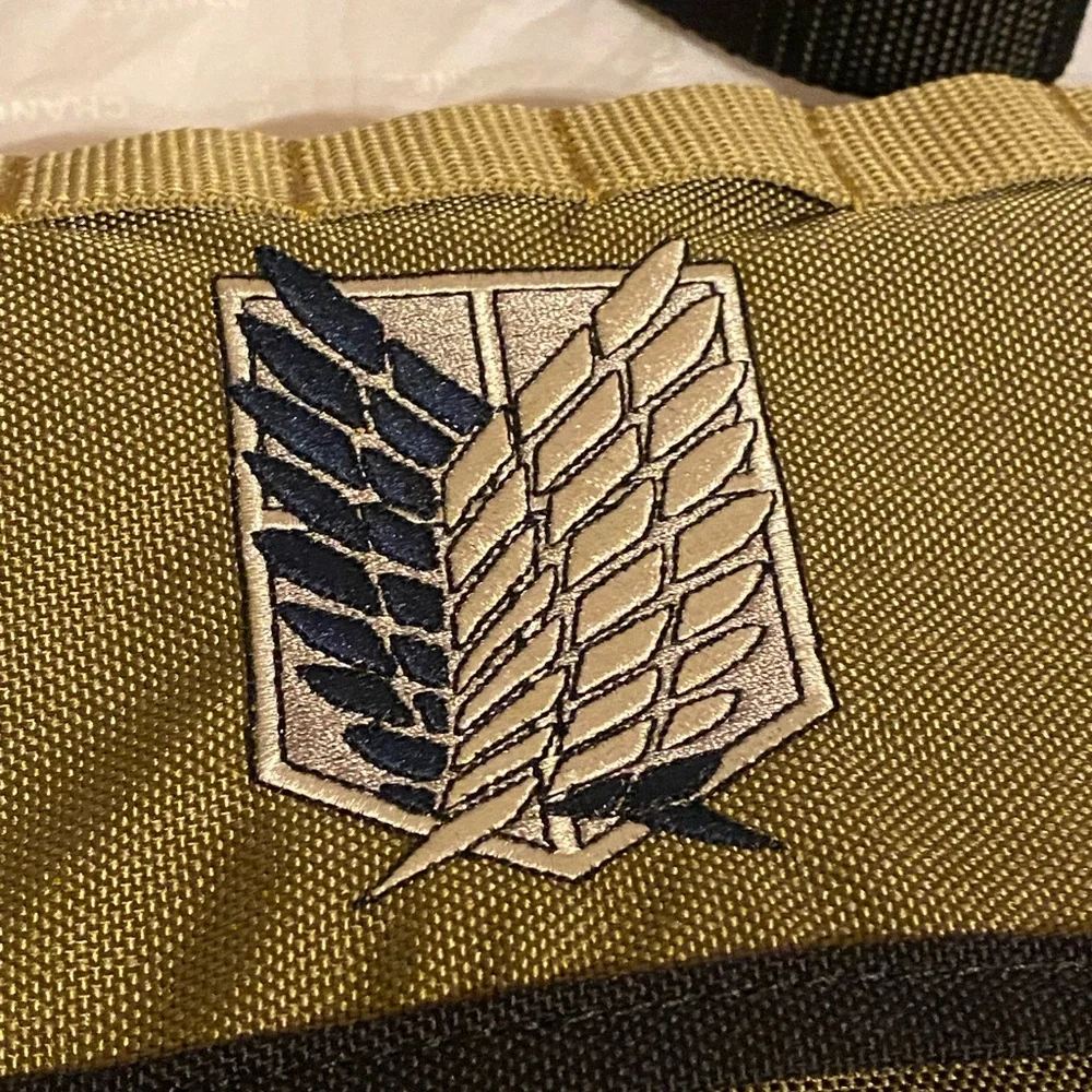 Olive Green Messenger Bag